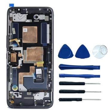 Imagem de Ygpmoiki Rog 7 LCD com moldura para Asus Rog Phone 7 AI2205_C Tela LCD Touch Digitalizador Assembléia com Substituição de Moldura 6,7 polegadas