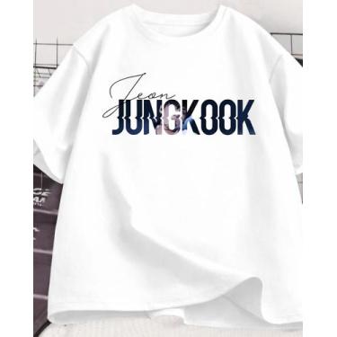 Imagem de Camiseta Kim Jeon Jungkook Bangtan Bts Army Aesthetic Unissex - Sneko 