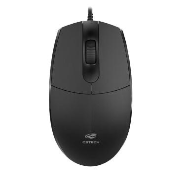 Imagem de Mouse Usb C3tech Ms-29bk 1000dpi 2mt Preto