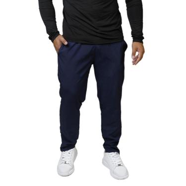 Imagem de Calça masculina esportiva Slim Jogger zíper na barra-Masculino