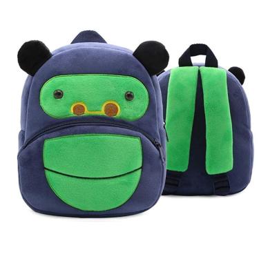 Imagem de Mochila Infantil Ladyzone Zoo Gorila Unissex Préescolar-Unissex