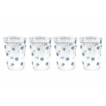 Imagem de Kit 4 Copos Olho Grego 190ml