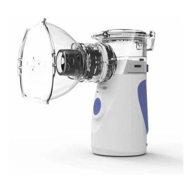 Imagem de Inalador Nebulizador Portátil Ou Pilha Cor Branco - Congratulations St