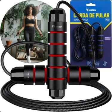 Imagem de Corda De Pular Speed Rope Fitness Profissional Para Exercício Funciona