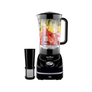 Imagem de Liquidificador Britânia Revert Turbo BLQ1250P 1200W 220V, Preto, 220V