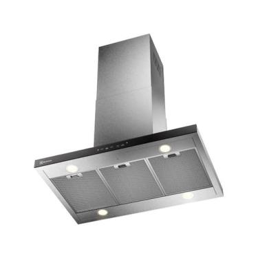 Imagem de Coifa de Ilha Electrolux 90cm Inox Experience com Inteligência Artific