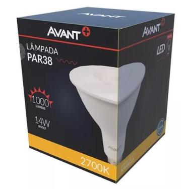 Imagem de Lâmpada Led Avant Par38 14W 1000 Lúmens E27 Bivolt 2700 K - Branco Que