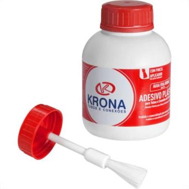 Imagem de Cola Para Tubos E Conexoes Pvc Krona 175G. Com Pincel