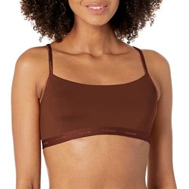 Imagem de Calvin Klein Sutiã feminino sem forro Form to Body, Umber, P