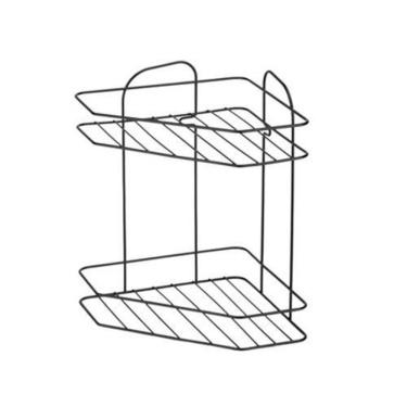 Imagem de Prateleira Cantoneira Dupla Black Life 31X53 Cm