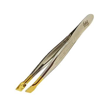 Imagem de Pinça Edel Solingen 8Cm Obliqua Ponta Ouro 2211-202
