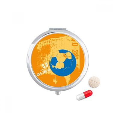 Imagem de Caixa de armazenamento de medicamentos com bolso para esportes de futebol americano americano