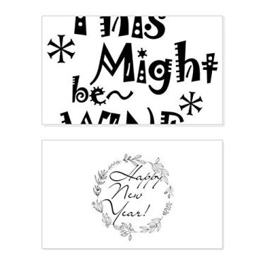 Imagem de This Might Be Wine Citação Festival Ano Novo Cartão Bless Mensagem Presente