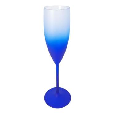 Imagem de 50 Taças De Champanhe Degradê/bicolor Acrílico 160 Ml Cor:Verde