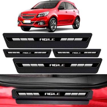 Imagem de Kit Soleira Porta Top Premium GM Agile Todos anos