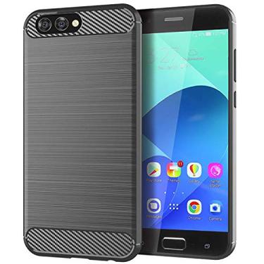 Imagem de Capa para ASUS Zenfone 4, com sensação suave, proteção total, anti-arranhões e impressões digitais + capa de celular resistente a arranhões para ASUS Zenfone 4