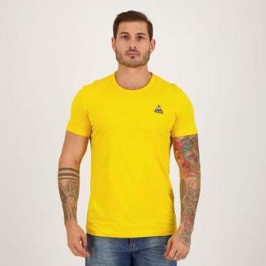 Imagem de Camiseta Le Coq Sportif N 3 Lemon Chrome Amarela-Masculino