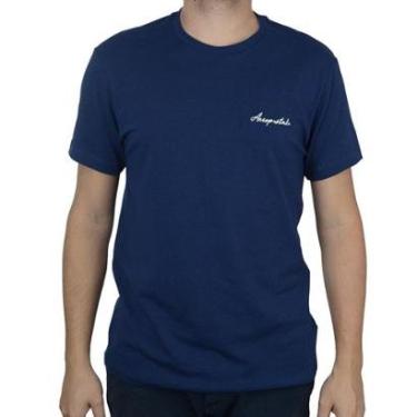 Imagem de Camiseta Masculina Aeropostale MC Azul Marinho - 87701-Masculino