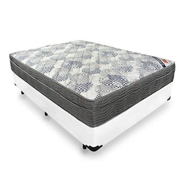 Imagem de Cama Box + Colchão de Molas Ensacadas - Ortobom - ISO SuperPocket (Branco, Viúva)