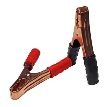 Imagem de Kit 2 un garra jacaré bateria chupeta 500a 1 verme1preto - BESTFER, BF