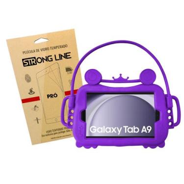 Imagem de Capa Tablet A9 8.7 Polegadas Infantil Veicular X110 X115 X117 Anti Imp