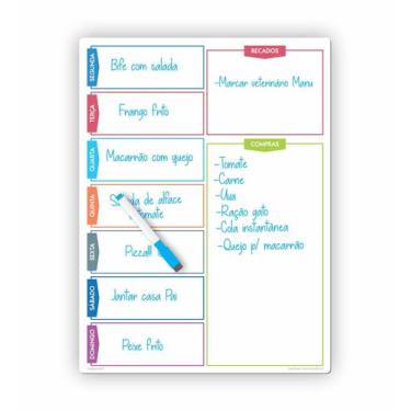 Imagem de Ímã De Geladeira Porta Recados Colorido02 - Micro Oficina