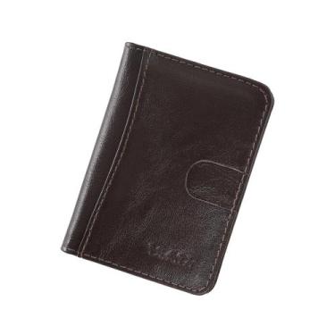 Imagem de Carteira Masculina Couro Legítimo Slim Cnh Cartão M.Art 214