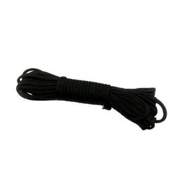 Imagem de Cordão Velame 4mm - 10m - Braspol, Preto