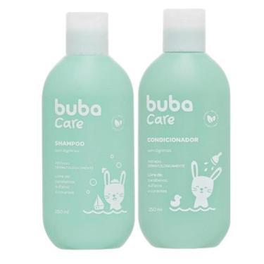 Imagem de Kit Bebê Shampoo e condicionador Buba Care Suave Baby Sem Lágrimas 250