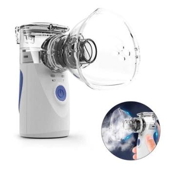 Imagem de Inalador Nebulizador Portátil Recarregável Adulto Infantil - Mesh
