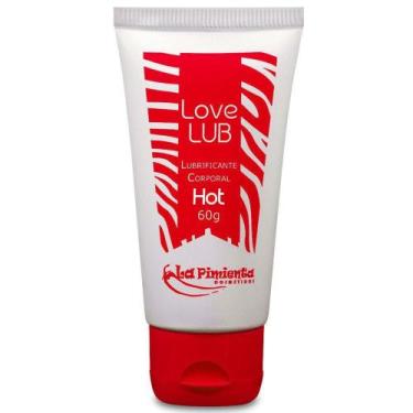 Imagem de Gel Lubrificante Love Lub Hot Ice Base D'água Original 60g - Vestin Se