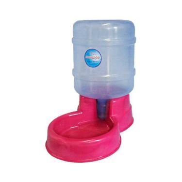 Imagem de Bebedouro Ideal Automático Max Rosa para Cães e Gatos 10L