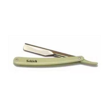 Imagem de Kit 3 Navalhas Profissional em Aço Carbono Cromado Marfim - Sekich