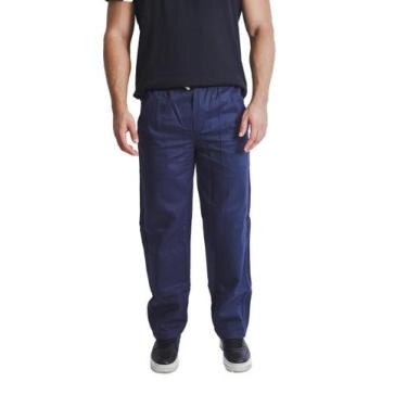 Imagem de Calça De Uniforme Brim confortável Profissional Para Trabalho Pesado -