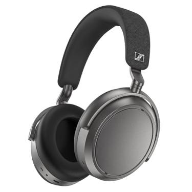 Imagem de Sennheiser Fones de Ouvido Sem Fio Momentum 4, Bluetooth para Chamadas Cristalinas com Cancelamento de Ruído Adaptável, Bateria de 60 Horas, Som Personalizável e Design Dobrável Leve, Grafite