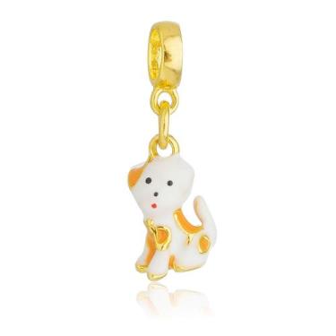 Imagem de Berloques Raças Cachorro Cachorrinho Banhado a Ouro 18k - WORK SEMIJOI