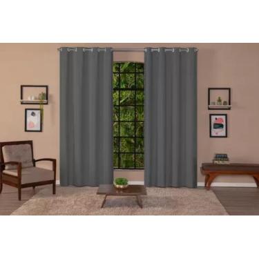 Imagem de Cortina Blackout Corta a Luz 2,80 x 2,00 PVC Black out 100% Veda Luz -