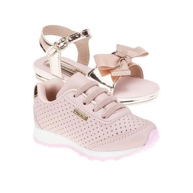 Imagem de Tenis Infantil e Sandalia Menina -  KIT 2 PARES Tam 23 ao 34 - sapatin
