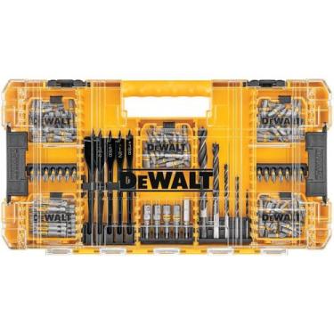 Imagem de Jogo Bits/Brocas Maxfit ToughCase 160 Peças DWAMF160 DeWalt , Unico