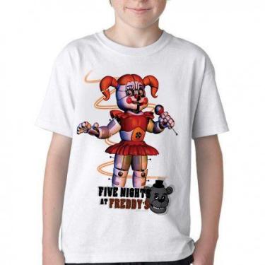 Imagem de Camiseta Infantil ou adulto  Five Nights at Freddy's Circusbaby Blusa 