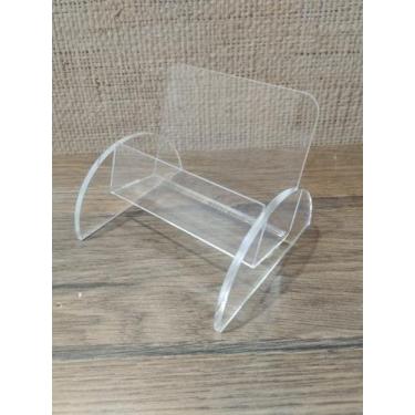 Imagem de Porta Cartão de Visita em Acrílico Cristal 3mm - JK ACRILICOS - jkacri