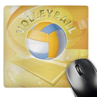 Imagem de 3dRose Mouse pad LLC 20 x 20 x 0,65 cm, voleibol (mp_21980_1)