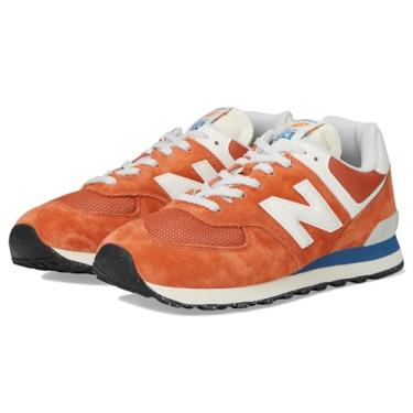 Imagem de New Balance Tênis unissex adulto 574 V2, Argila interna/sal marinho, 11.5 Wide Women/10 Men