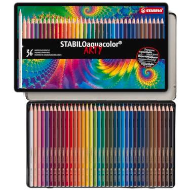 Imagem de Stabilo Conjunto de lápis de cor Aquacolor, 36 cores (1636-5)