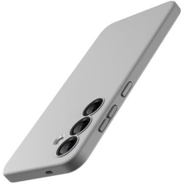 Imagem de JETech Capa Slim Fit para Samsung Galaxy S25+ / S25 Plus 5G, Proteção Total da Lente da Câmera, Case Protetora Fina de TPU Macio para Telefone, Capinha Acabamento Fosco (Sombra Prata)