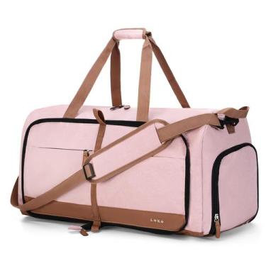 Imagem de Mochila de Viagem Lekesky Dobrável 80L - Compartimento para Sapatos - 