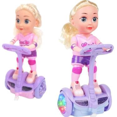 Imagem de Boneca Girl Vogue Hoverboard Giratória - Brinquedo Divertido - STORE S