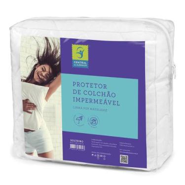 Imagem de Protetor de Matelassê Impermeável de Colchão Solteiro POLY/ALGODÃO Imp