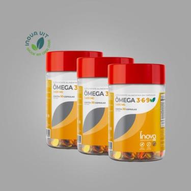 Imagem de Ômega 3-6-9 1400mg 90 caps - INOVA VIT