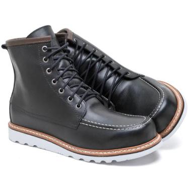 Imagem de Bota Coturno Social Masculino Cano Médio Casual Confort - Ranclafe, Pr
